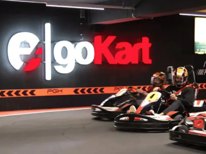 Pista go-kart elettrici indoor a Roma