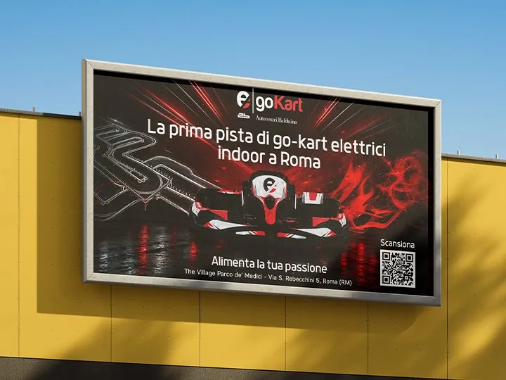 Affissione OOH della campagna